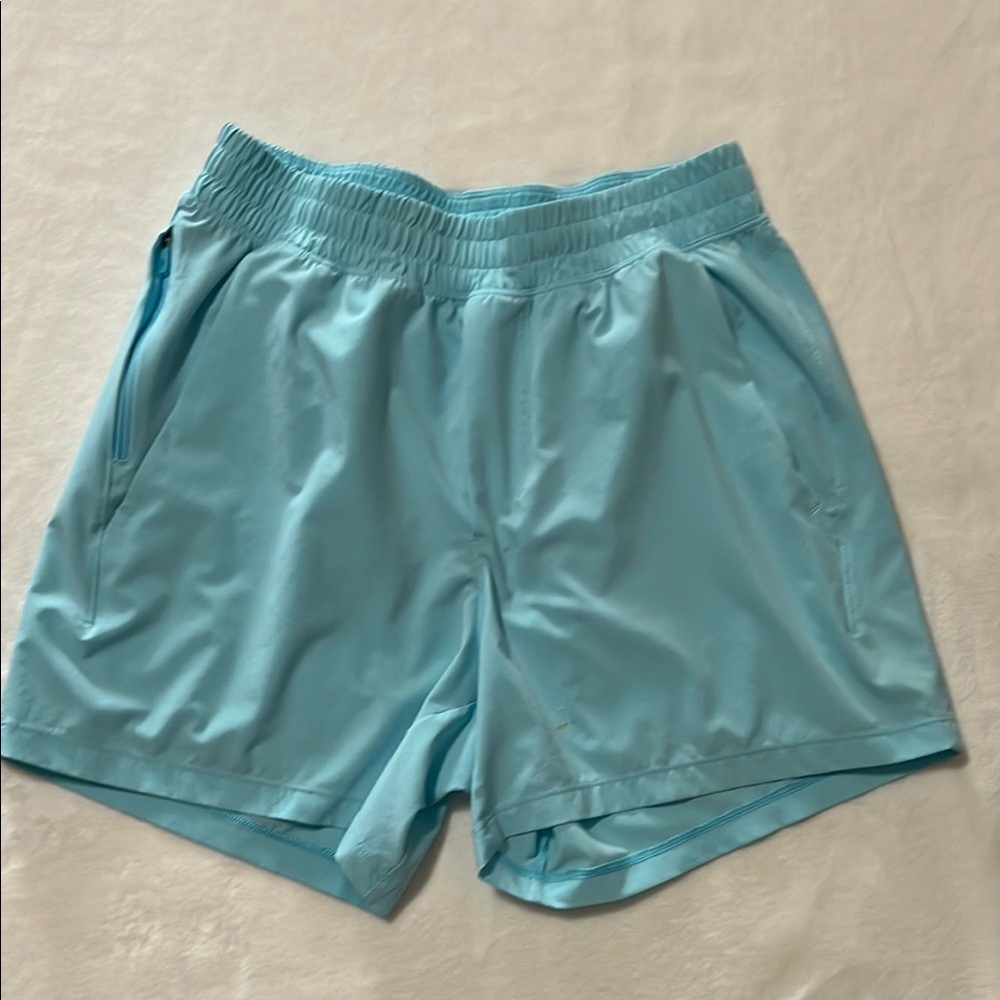 Lululemon men’s Light Blue Athletic Shorts - Picture 3 of 8
